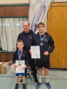 Mehr über den Artikel erfahren Oberbayerischen Meisterschaften im Ringen im gr.röm Stil